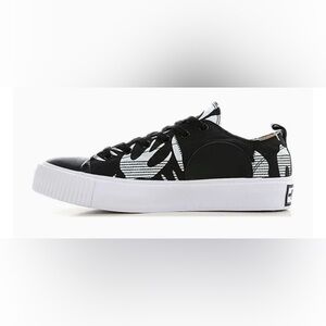 Alexander McQueen Black and White Men's Sneakers